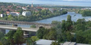 Höhenweg zwischen Hohenfeld und Marktsteft am 04.07.2024